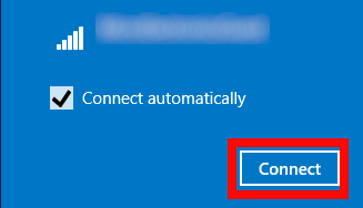 Windows 8.1 Network, Connect